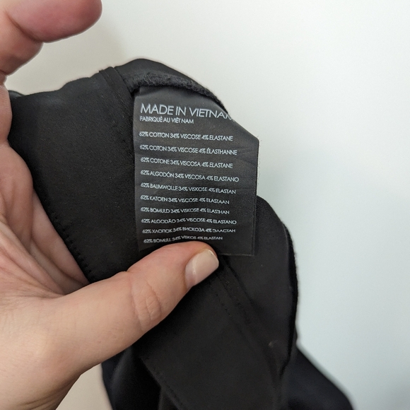 Club Monaco Dress Pants in Black (Size 14) - Picture 8 of 8